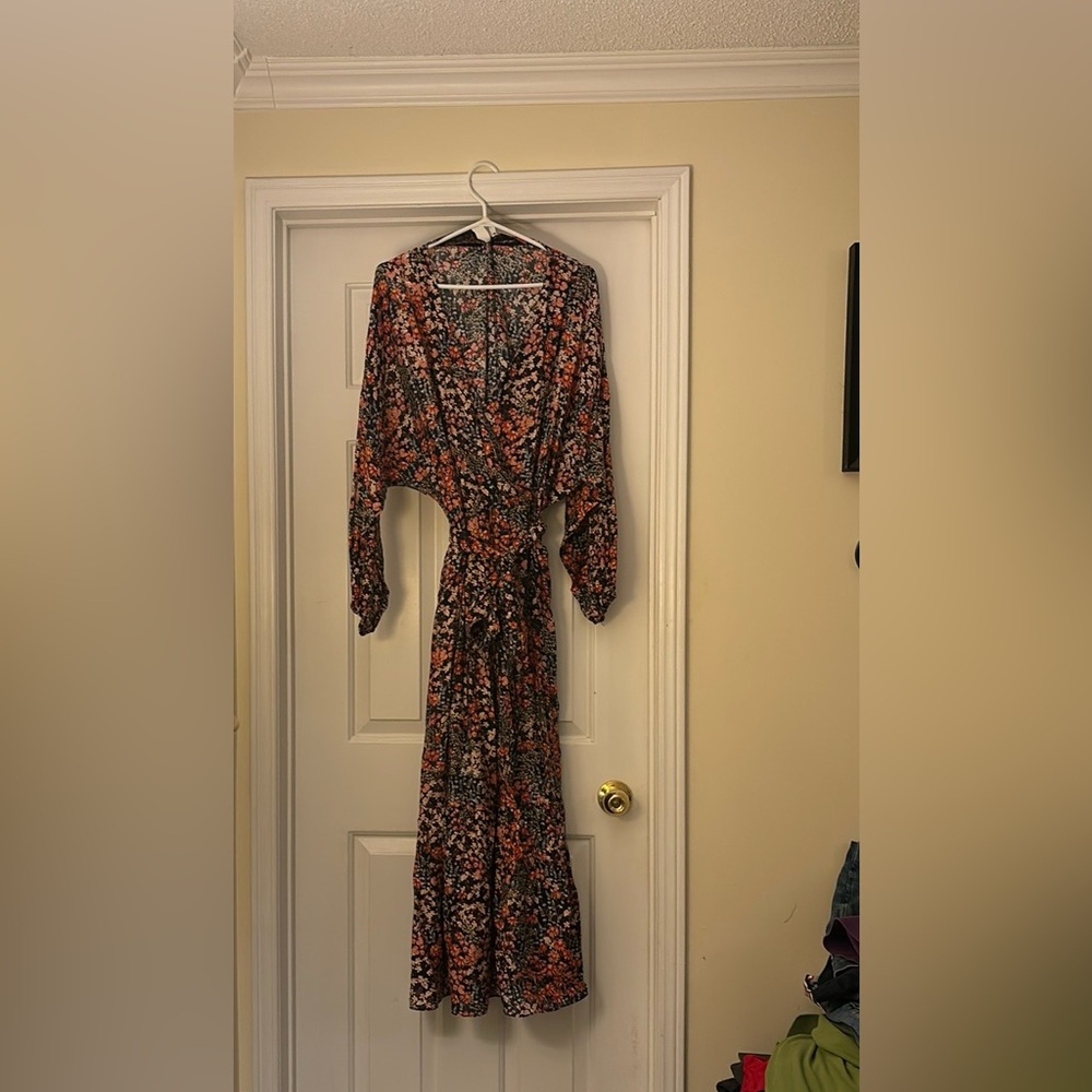 H&M floral Maxi Dress XL